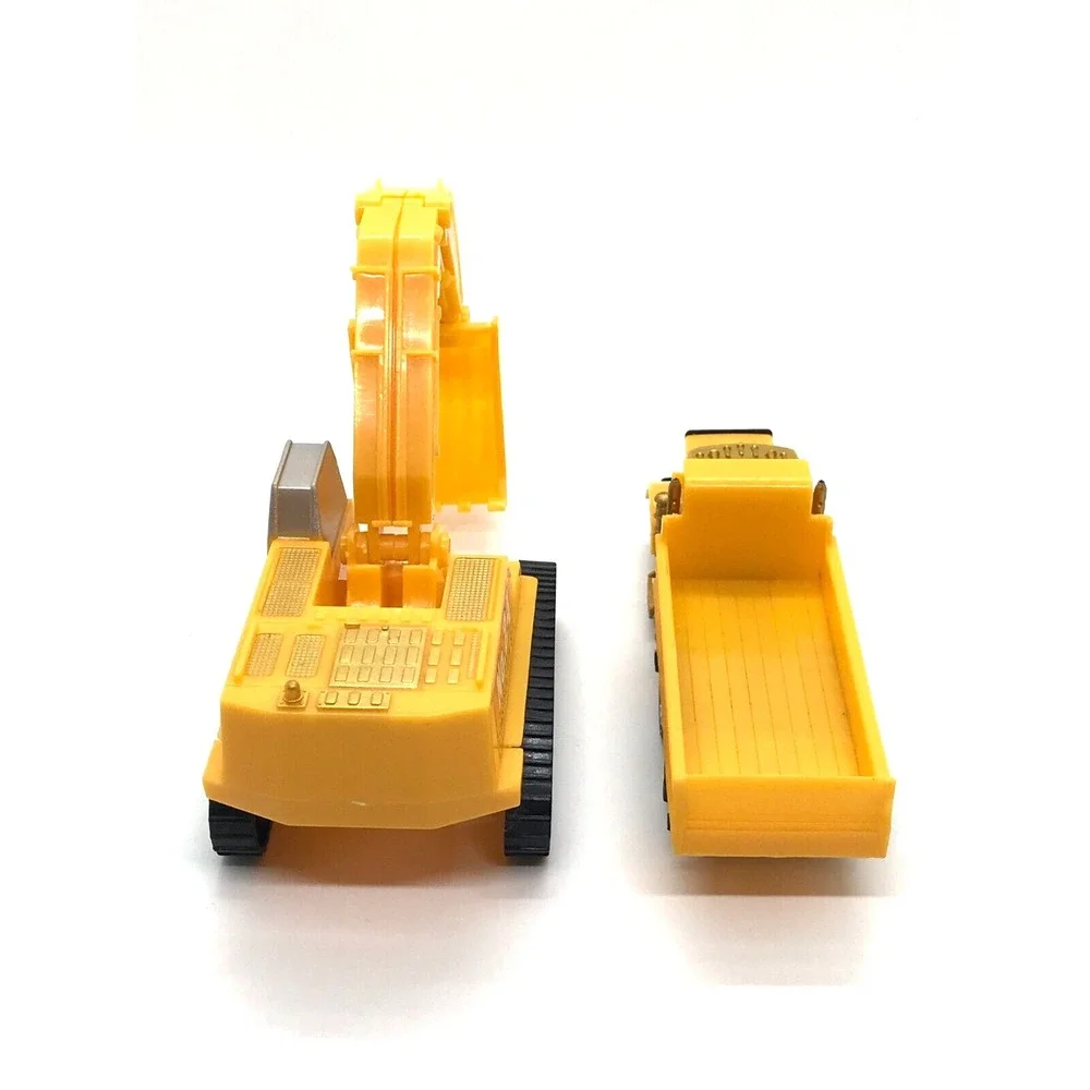 Construction Dig Cake Topper Dump Truck, Digging Crane Decopac Yellow